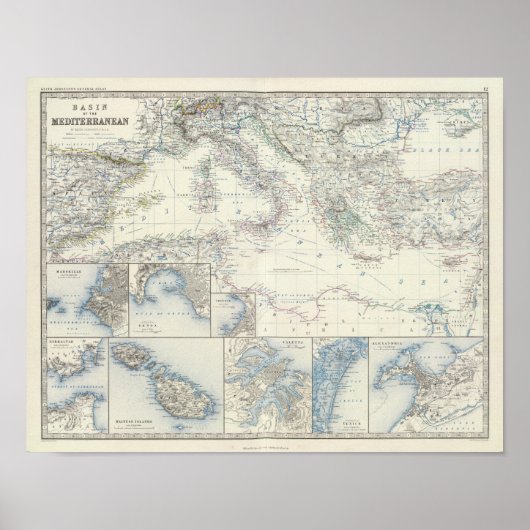 流域地中海の ポスター (正面)