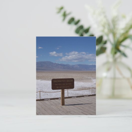 流域看板はがき ポストカード (スタンド正面)