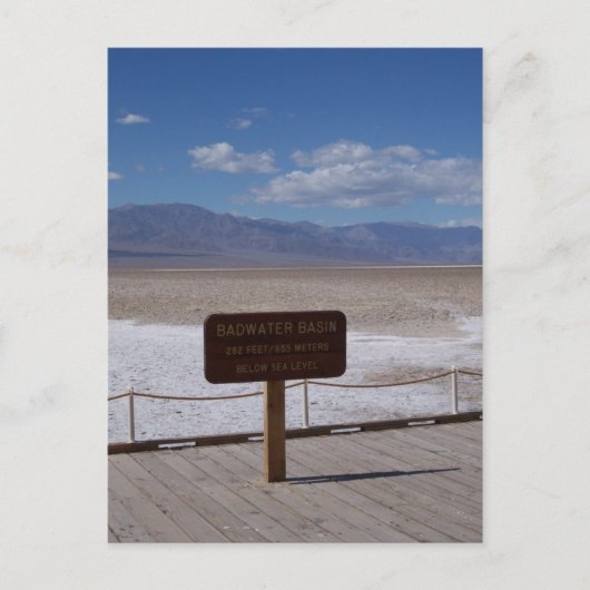 流域看板はがき ポストカード (正面)