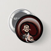 流奈 缶バッジ (正面&裏面)