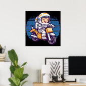 流星に乗って ポスター (ホームオフィス)