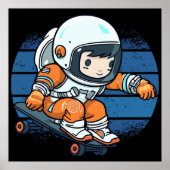 流星に乗って ポスター (正面)