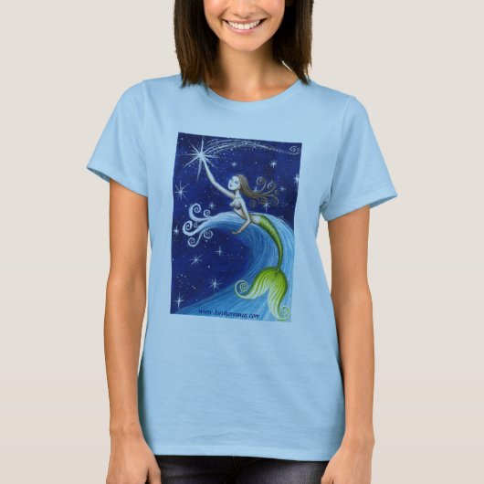 流星の人魚 Tシャツ (正面)