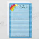 流星の文房具 便箋 (正面/裏面)