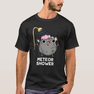 流星シャワおもしろいーサイエンスプンダークBG Tシャツ