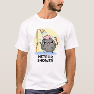 流星シャワーおもしろいサイエンスプン Tシャツ