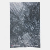 流星シャワー赤いハートキッチンタオル キッチンタオル (縦)