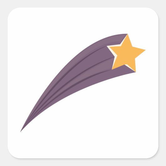 流星シャワー スクエアシール (正面)