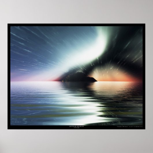 流星シャワー ポスター (正面)
