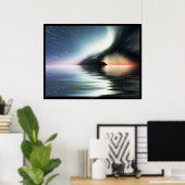 流星シャワー ポスター (ホームオフィス)