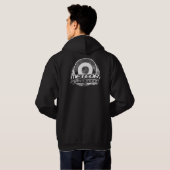 流星フード付きスウェットシャツTシャツ パーカ (裏面フル)
