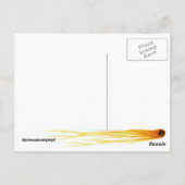 流星日 ポストカード (裏面)