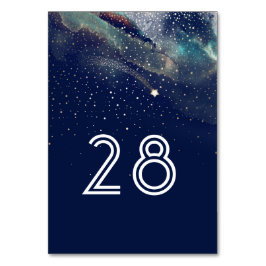 流星海軍星明かりの夜結婚式 テーブルナンバー