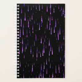 流星雨 – 紫 プランナー手帳