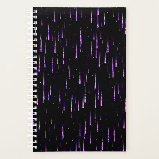 流星雨 – 紫 プランナー手帳 (正面)