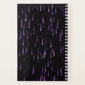 流星雨 – 紫 プランナー手帳 (裏面)