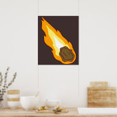 流星 ポスター (キッチン)