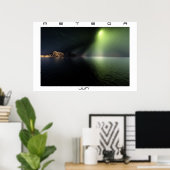 流星 ポスター (ホームオフィス)