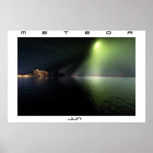 流星 ポスター (正面)