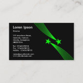 流星v2 -黒の緑 名刺 (裏面)