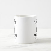 流暢な話映画の引用文 コーヒーマグカップ (中央)