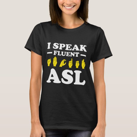 流暢話なアスル Tシャツ (正面)