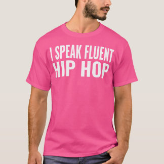 流暢話なヒップホップ Tシャツ