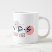 流暢話な友達™引用文 ジャンボコーヒーマグカップ (右)