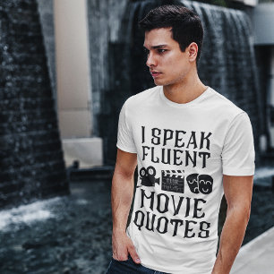 「流暢話な映画の引用文」おもしろい映画ゲーア・ガイ Tシャツ
