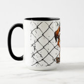 「流暢話な皮肉だ。」 コーヒー/紅茶 マグカップ (左)