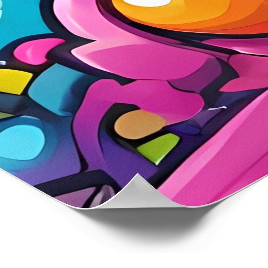 流暢 – Ken Gage Art ポスター (角)