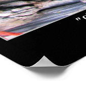 流木とゾラ引用文 ポスター (角)