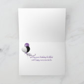 流木のジャーナルそしてバラ カード (内部)