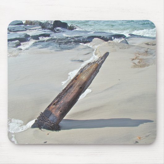 流木のチェーンなし マウスパッド (正面)