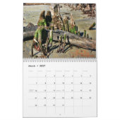 流木のビーチのcalander カレンダー (3月 2027)