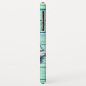 流木のビーチのiPhone XSの最高の明るいヒスイ Case-Mate iPhoneケース (裏面/左)