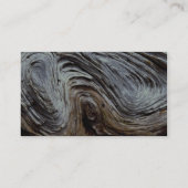 流木の写真 名刺 (裏面)