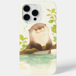流木の夢のカワウソ iPhone 15 PRO MAXケース