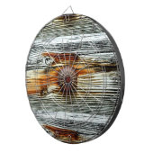 流木の灰色はThunder_Coveに乗ります ダーツボード (正面右)