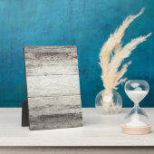 流木の背景 フォトプラーク (側面)