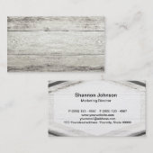 流木の背景 名刺 (正面/裏面)