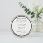 流木の背景 招待状 (スタンド正面)