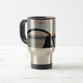 流木アーチサンセット トラベルマグ (正面左)