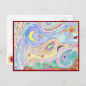 流木アート ポストカード (正面/裏面)