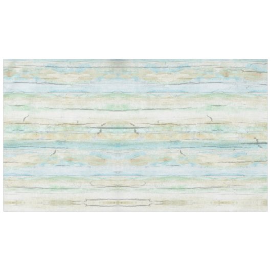 流木ウォーターカラー沿岸ビーチ素朴ウッドアート テーブルクロス (正面(横))