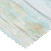 流木ウォーターカラー沿岸ビーチ素朴ウッドアート テーブルクロス (アングル)