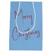 流木クリスマスツリー ミディアムペーパーバッグ (裏面)