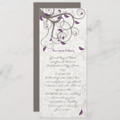 流木ツリースワールラブバード宿泊施設 招待状 (正面/裏面)