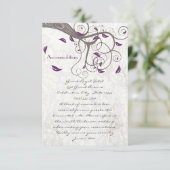 流木ツリーパープルリーフスワール宿泊施設 エンクロージャーカード (スタンド正面)