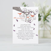 流木ツリーパープルリーフスワール宿泊施設 エンクロージャーカード (スタンド正面)